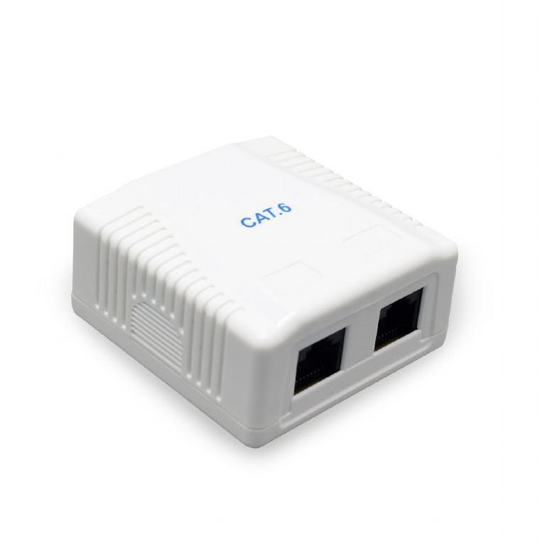 CABLE ACC MOUNT BOX CAT6 UTP/2P