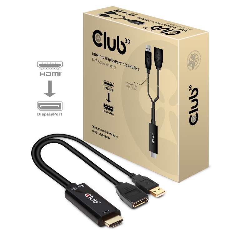 I/O ADAPTER HDMI TO DP/ACTIVE M/F