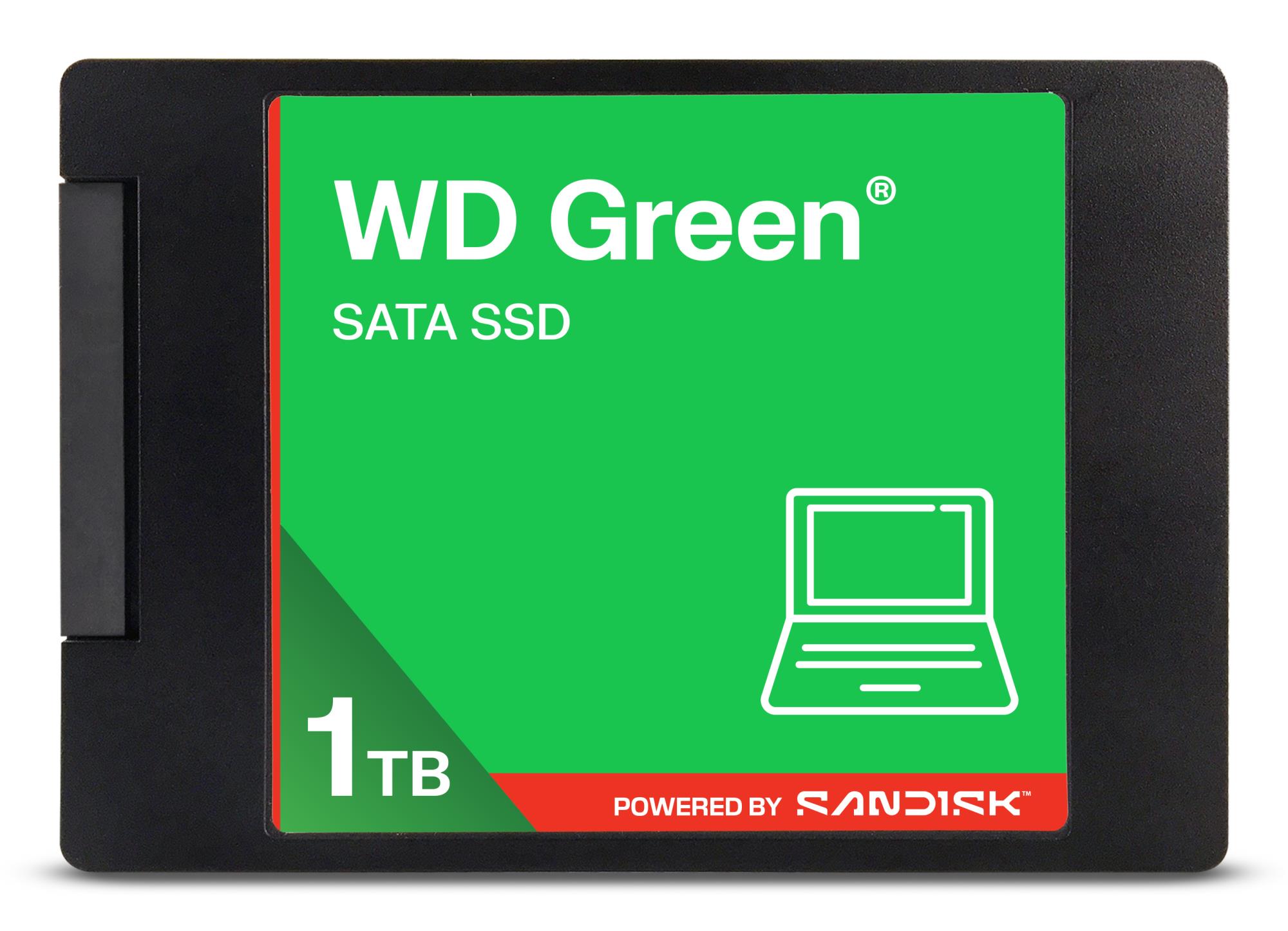SSD, SANDISK, Green, POWERED BY SANDISK