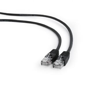 PATCH CABLE CAT5E UTP 0.5M/BLACK