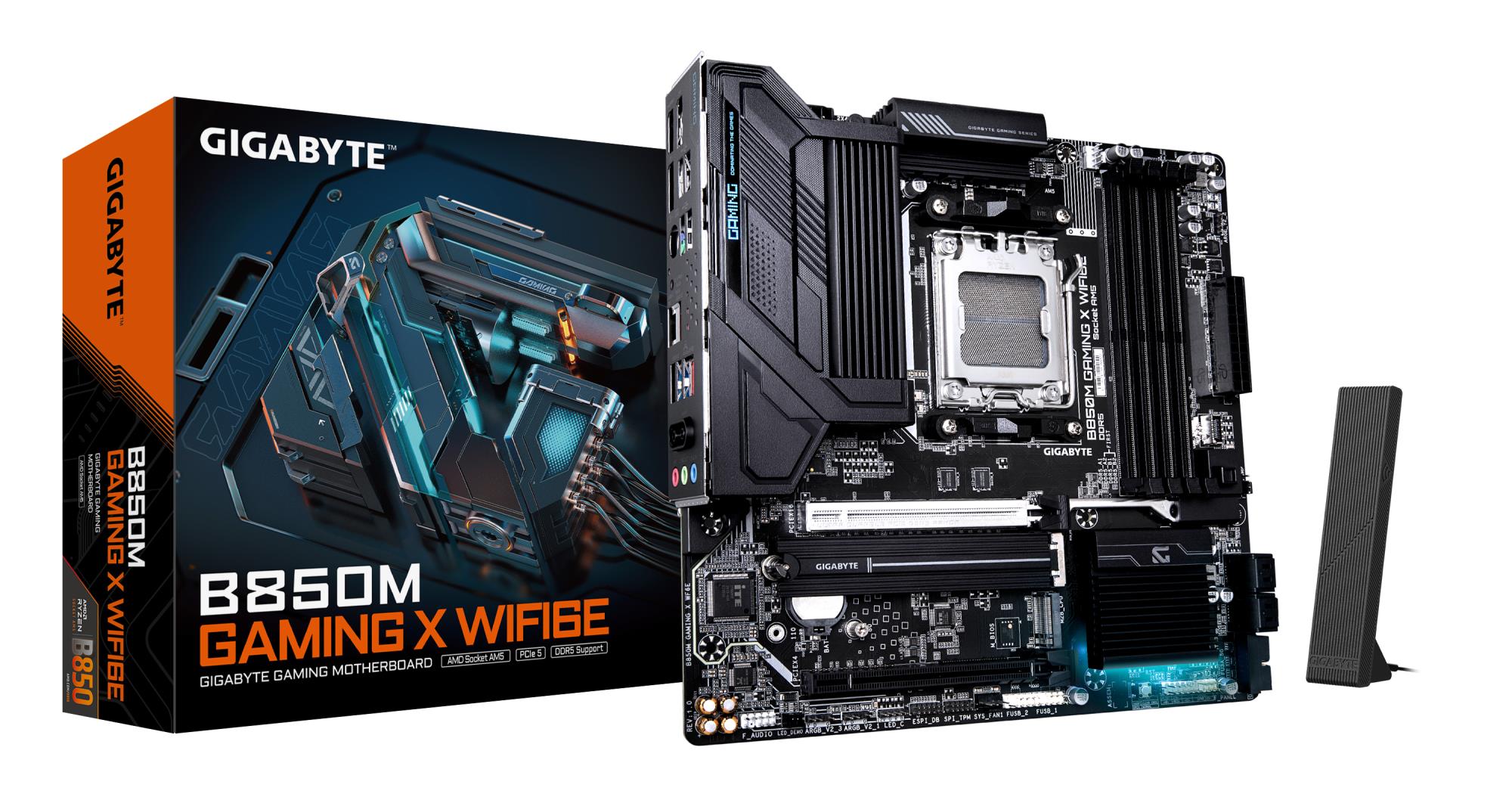 Mainboard, GIGABYTE, AMD B850, Socket AM5
