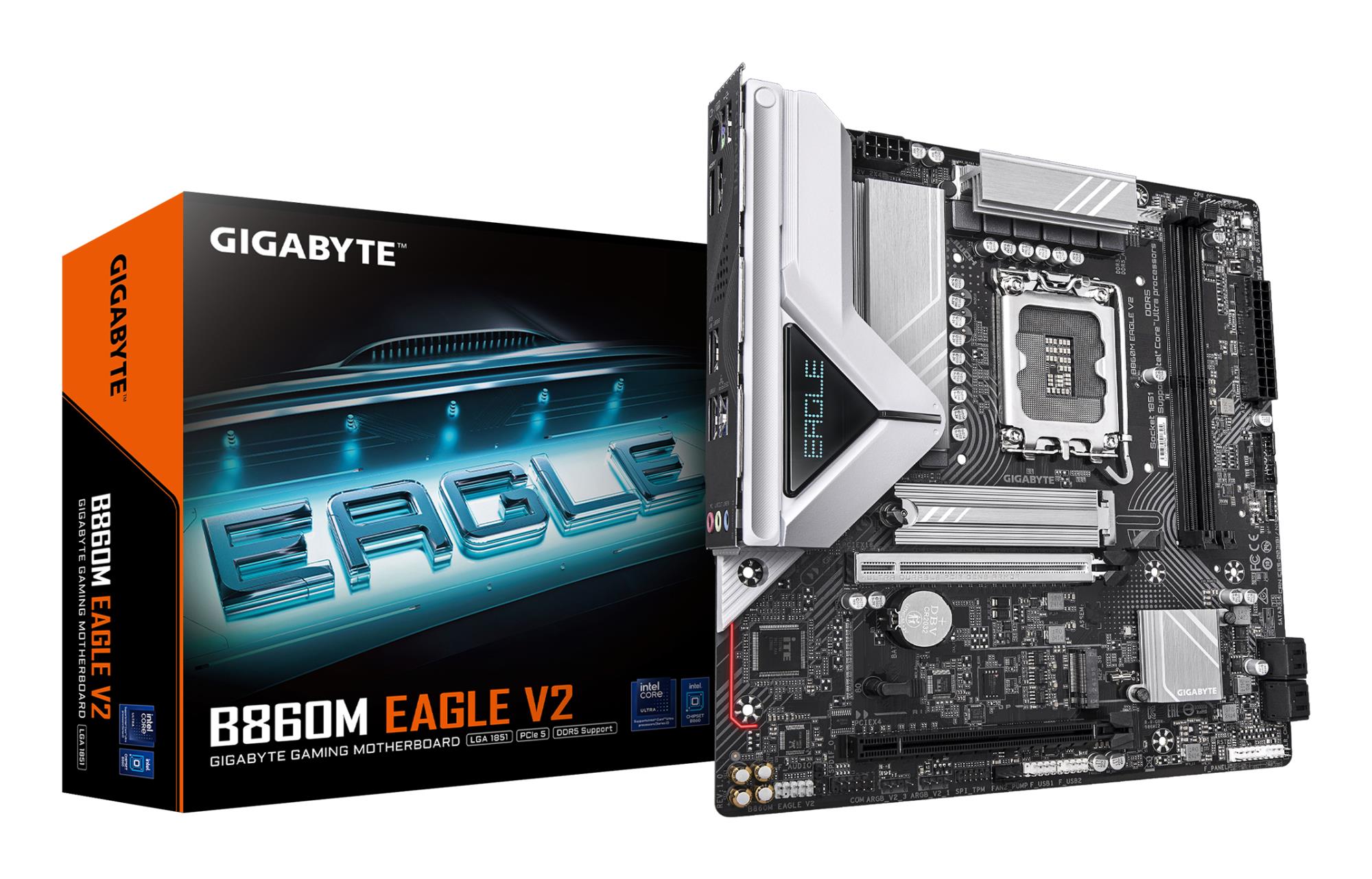 Mainboard, GIGABYTE, Intel B860 Express, LGA1851