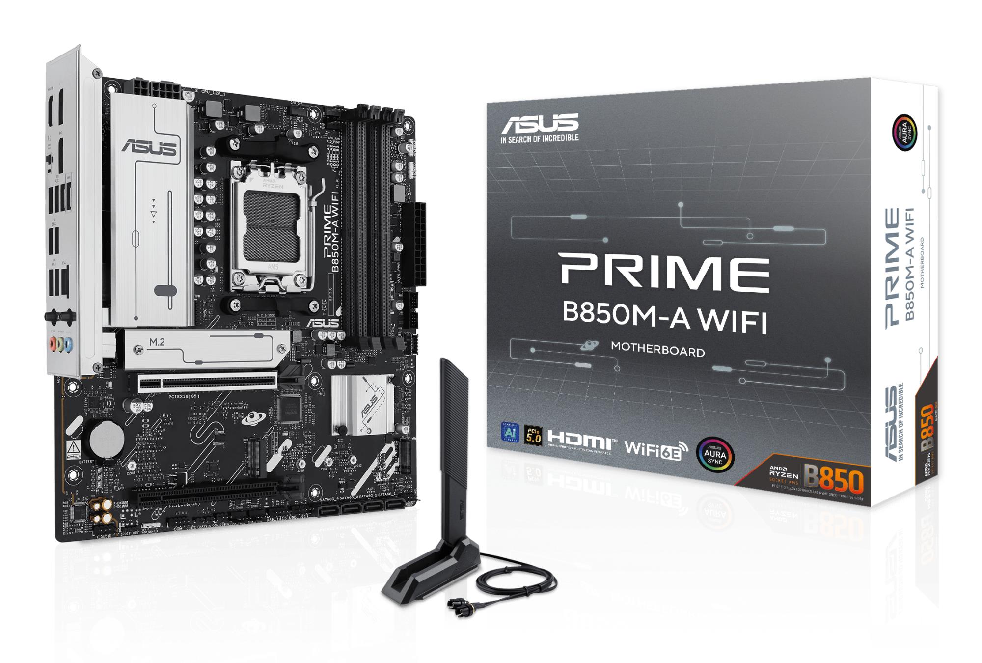 Mainboard, ASUS, AMD B850, SAM5, Micro-ATX