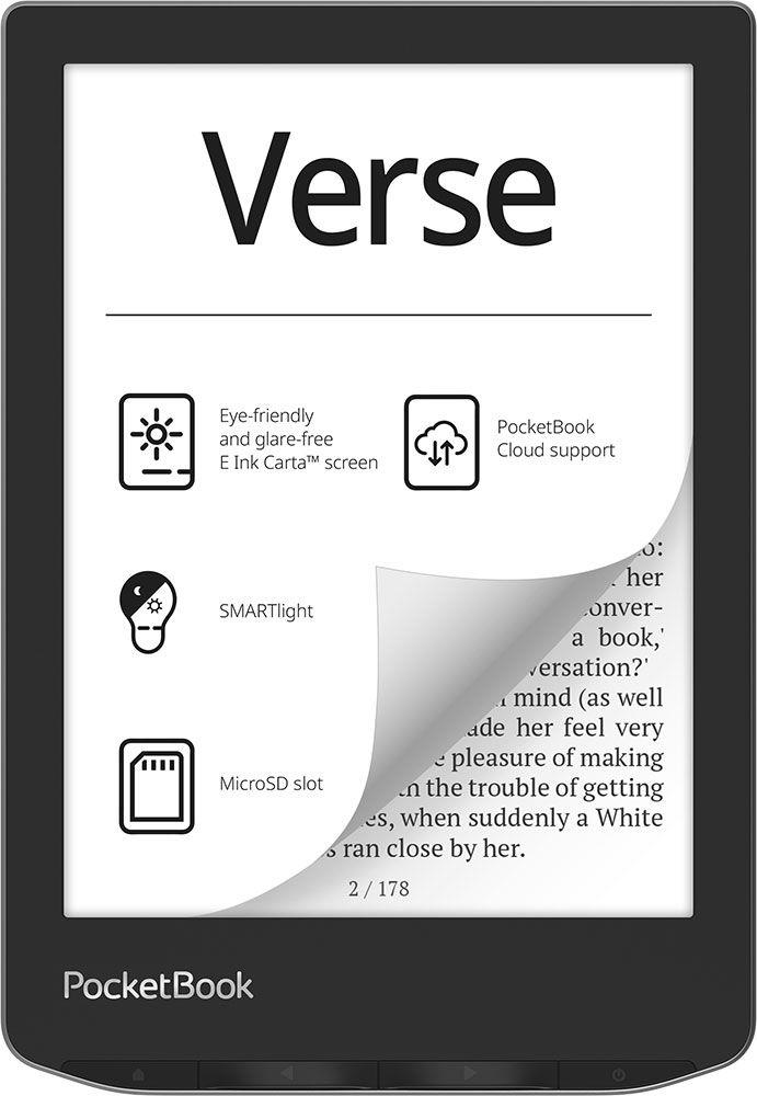 E-Reader, POCKETBOOK, Verse, 6, 1024x758, 1xUSB-C