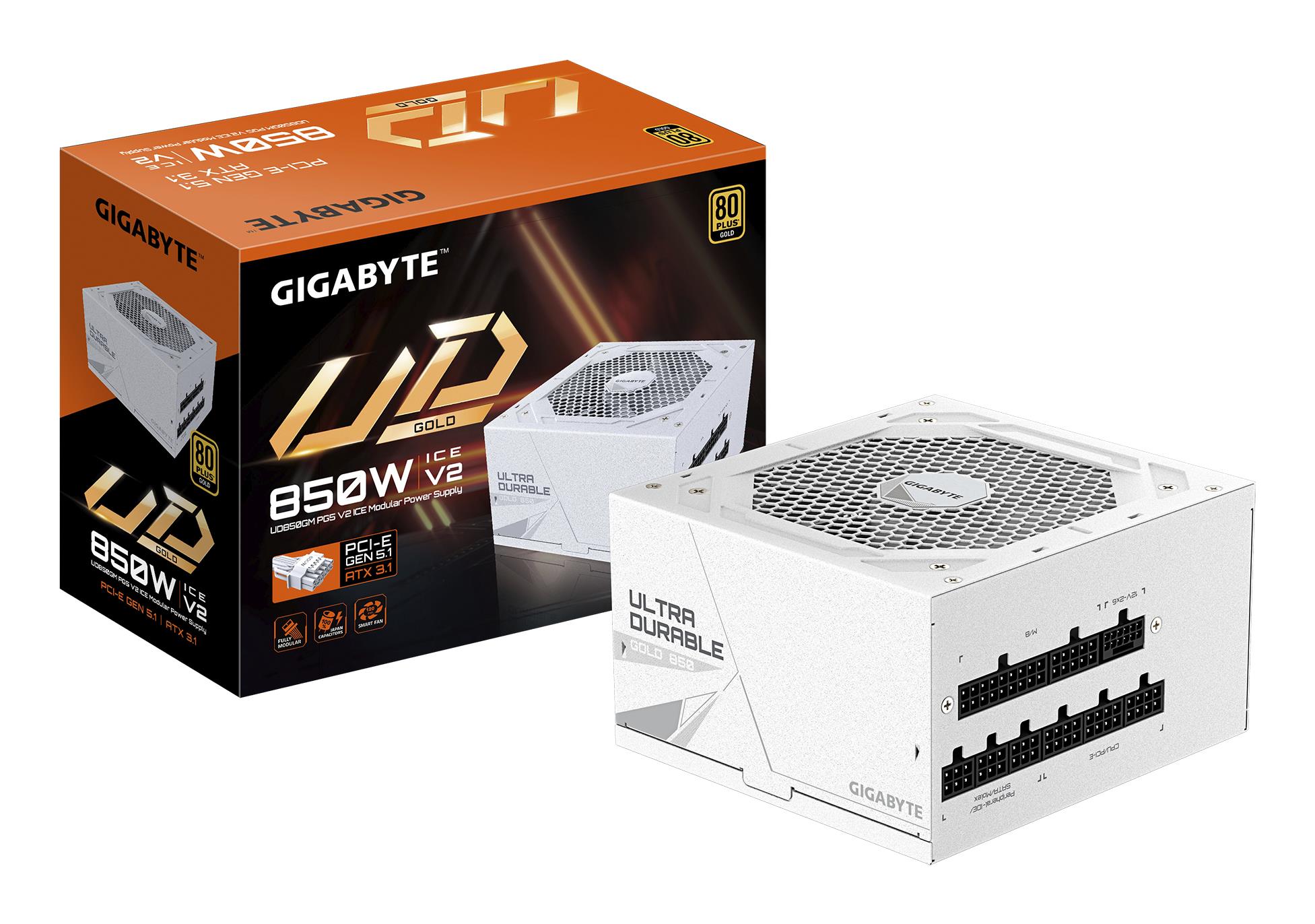 Power Supply, GIGABYTE, UD850GM PG5 ICE