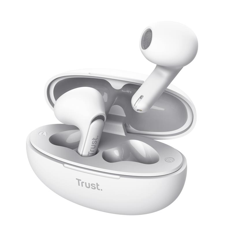 HEADSET EARPHONES YAVI BT ENC/WHITE 25173