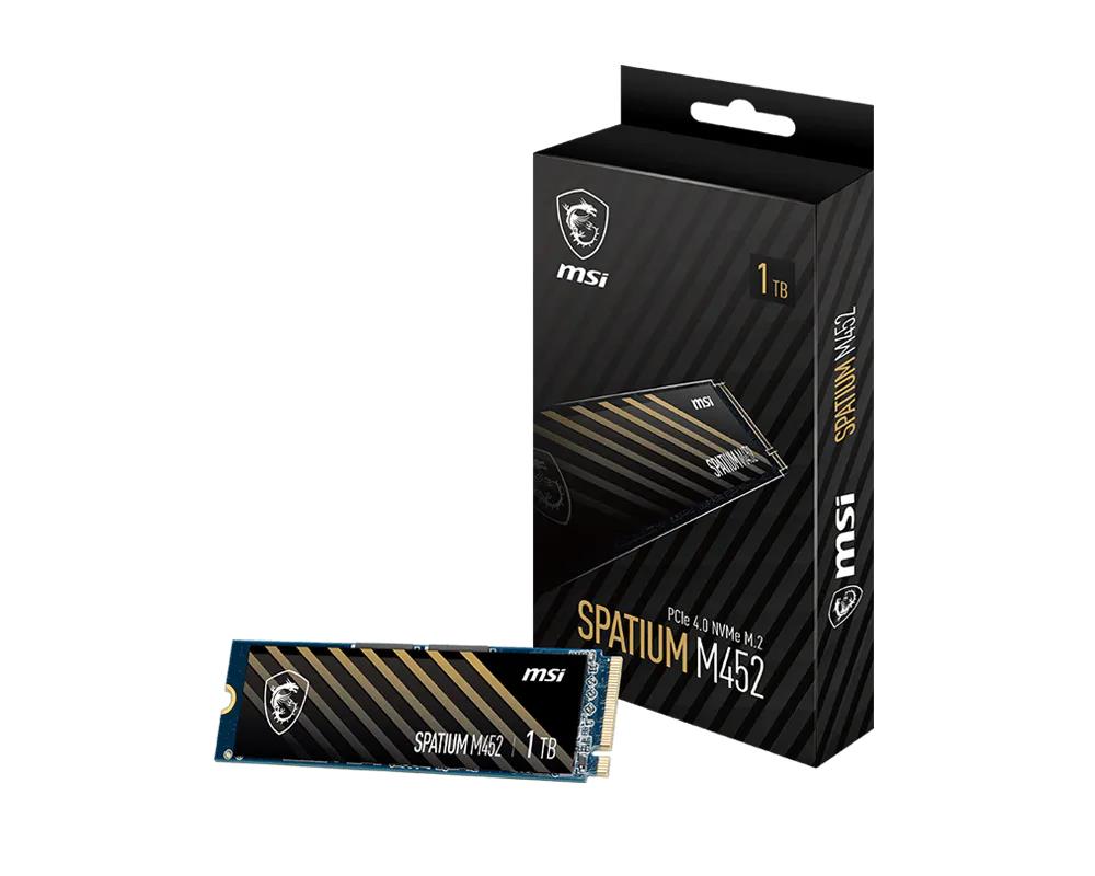 SSD, MSI, 300xTBW rating, MTBF 1500000