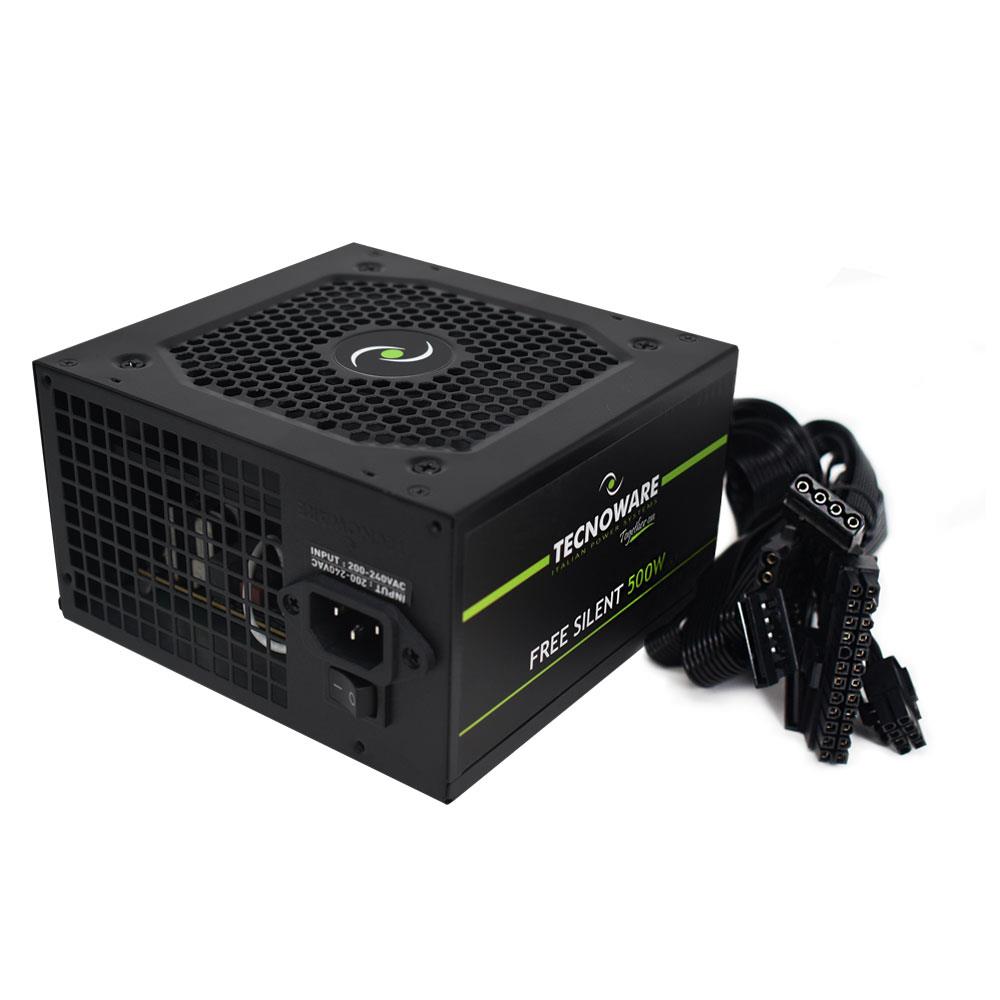 Power Supply, TECNOWARE, FREE SILENT 500W