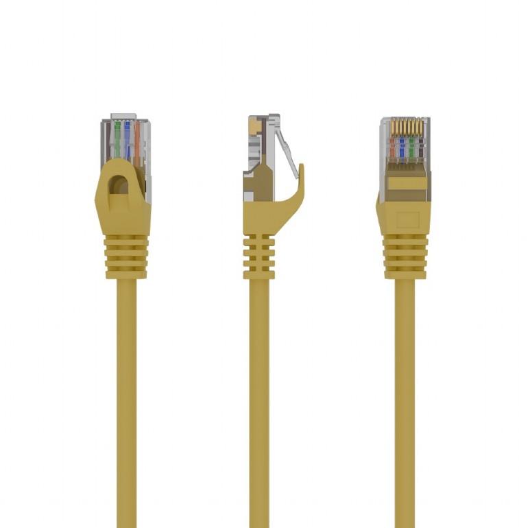 PATCH CABLE CAT6 UTP 5M/YELLOW PP6U-5M/Y