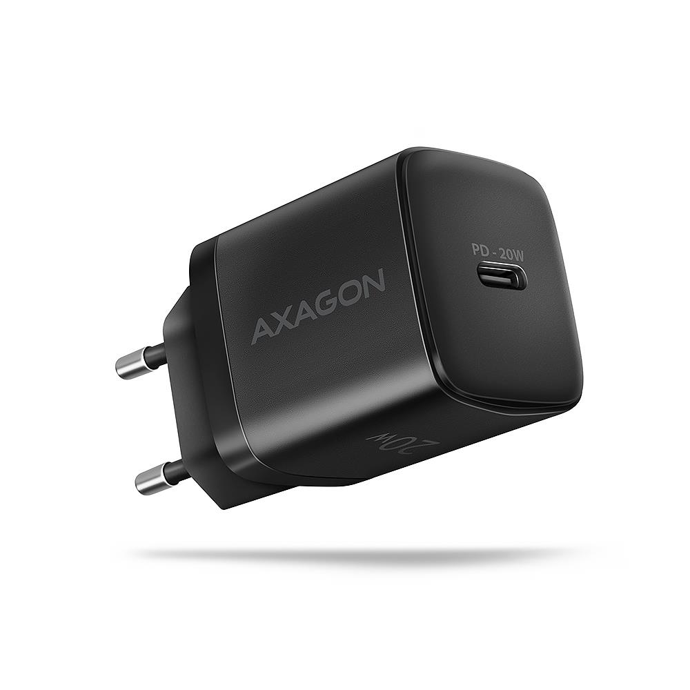 MOBILE CHARGER WALL USB-C 20W/1PORT BLACK