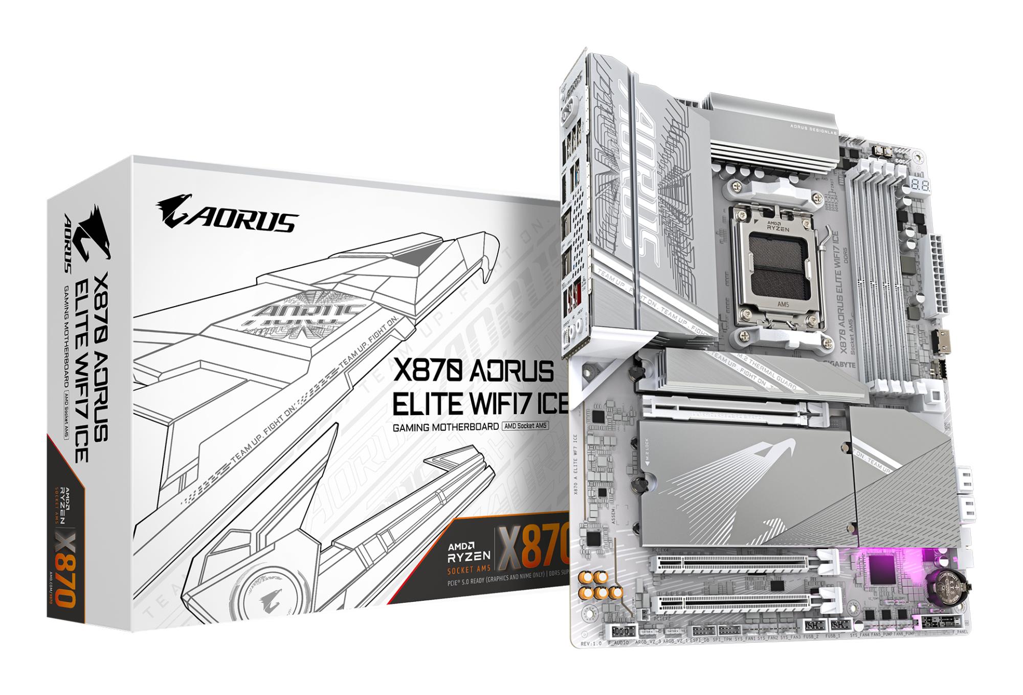 Mainboard, GIGABYTE, AMD X870, Socket AM5