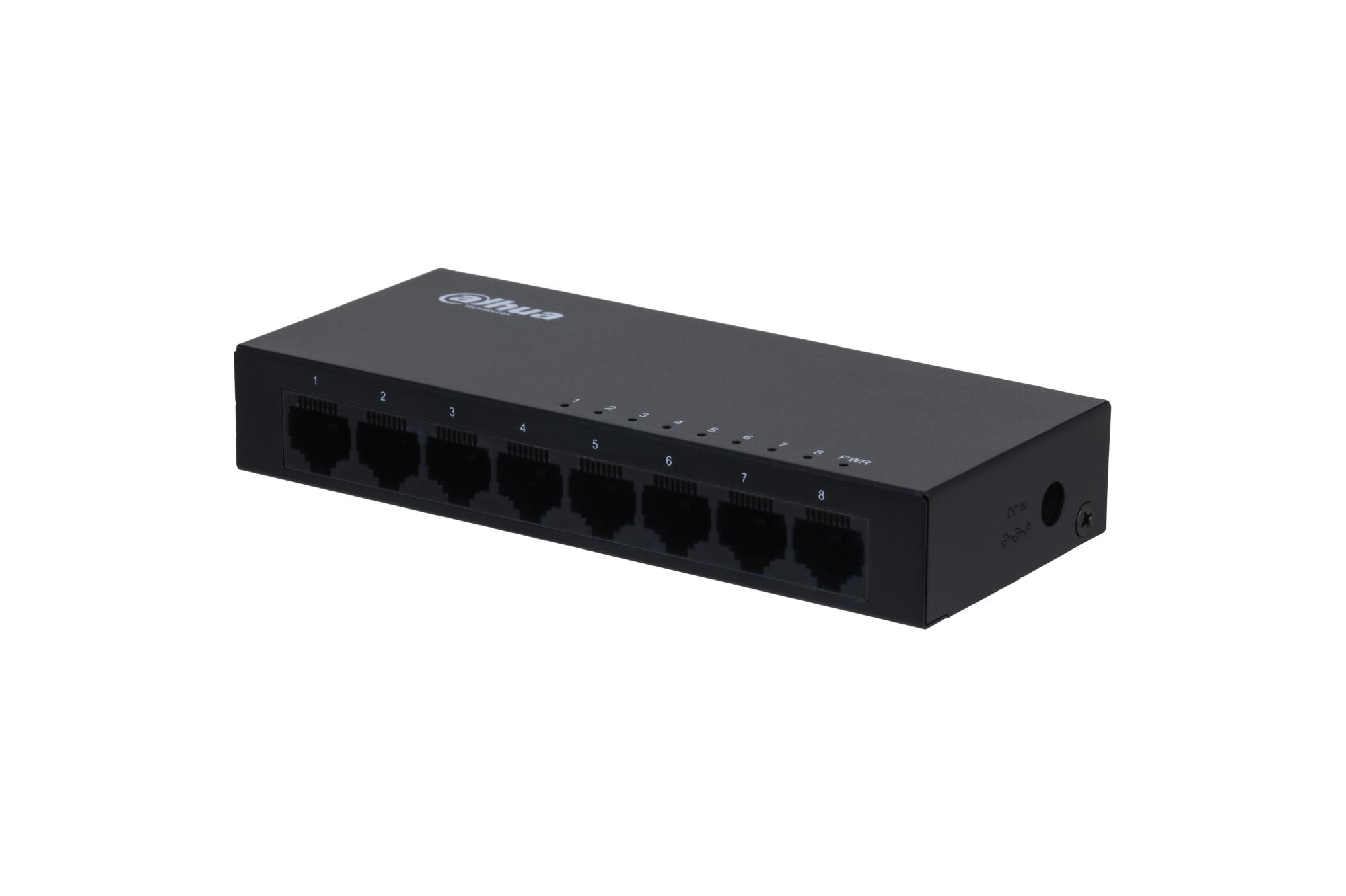 Switch, DAHUA, PFS3008-8GT-V2, Type L2, DH-PFS3008-8GT-V2