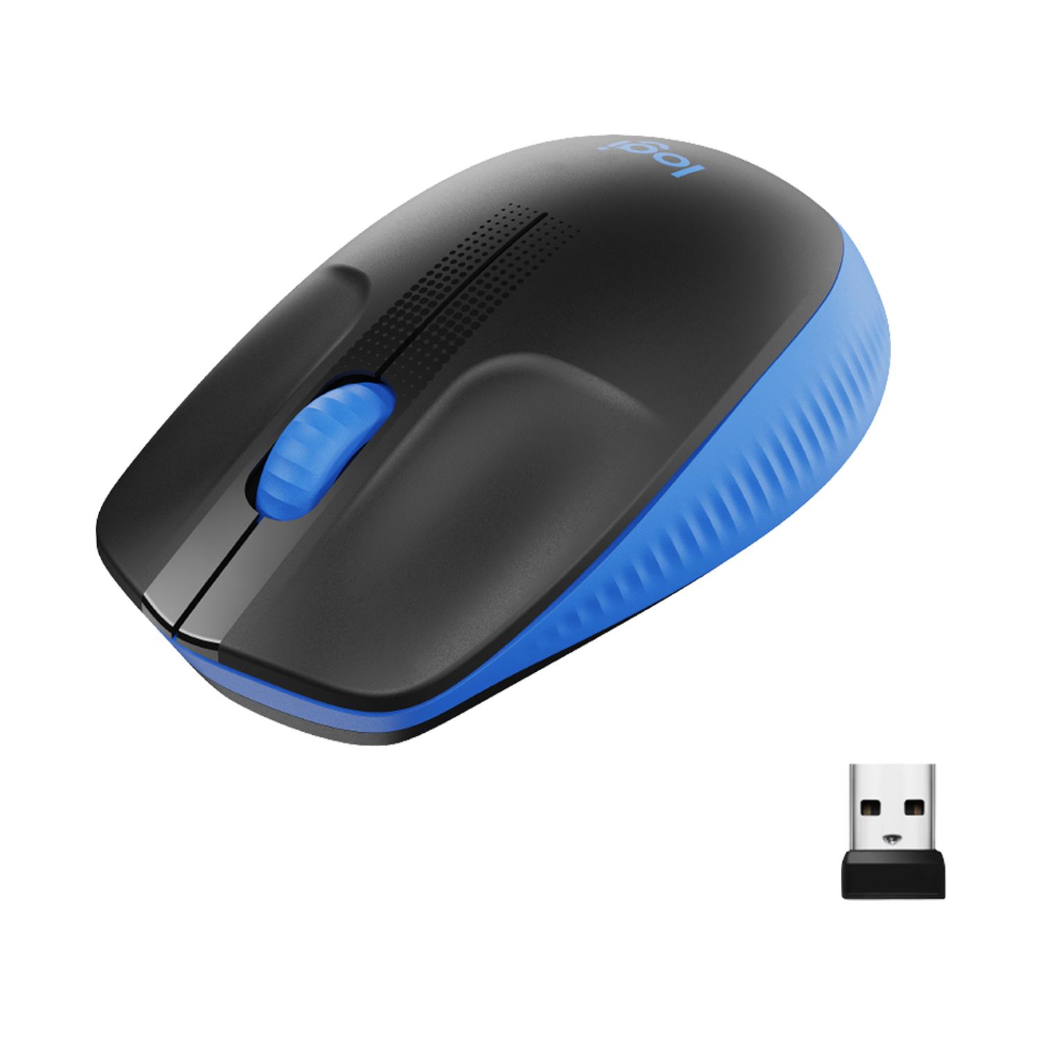 MOUSE USB OPTICAL WRL M190/BLUE 910-005907