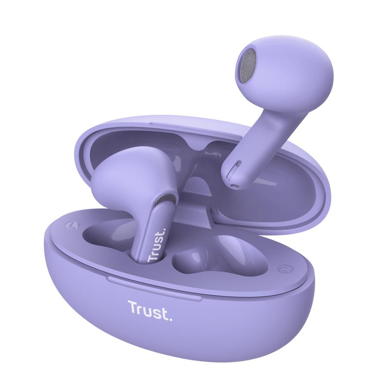 HEADSET EARPHONES YAVI BT ENC/PURPLE 25299
