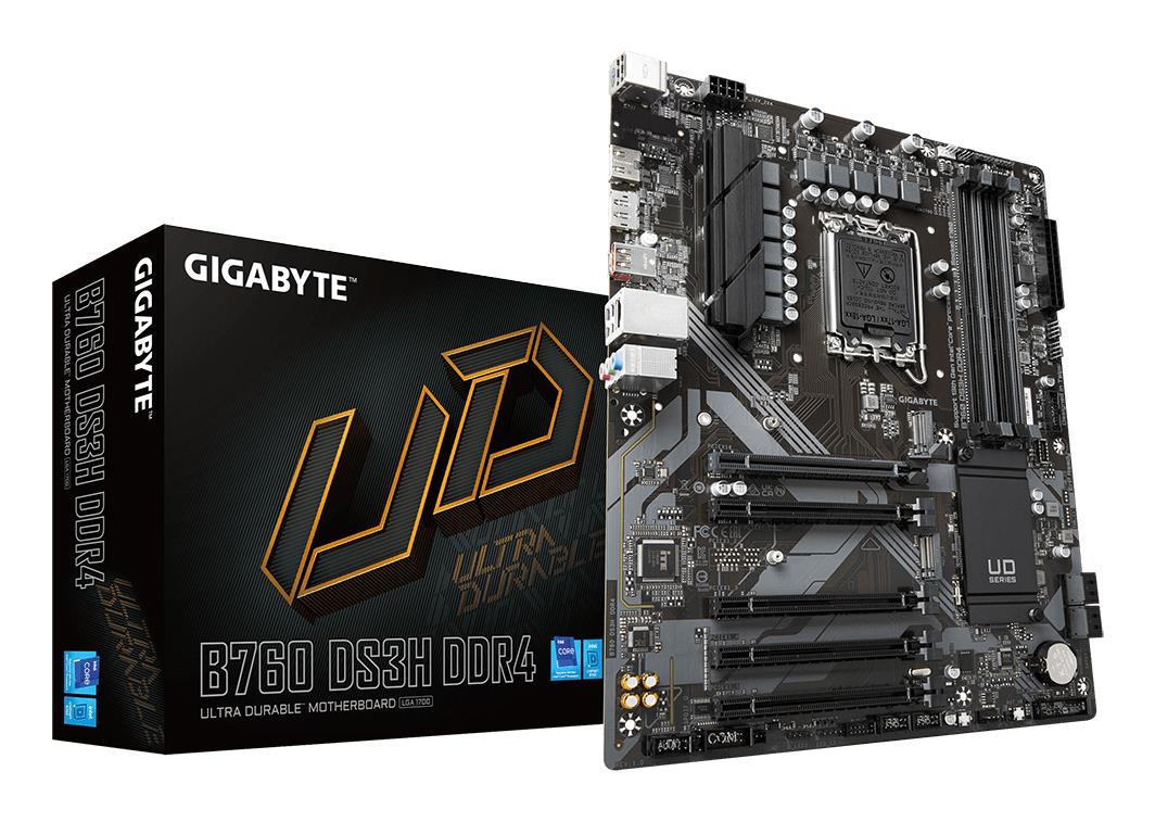 Mainboard, GIGABYTE, Intel B760 Express, LGA1700