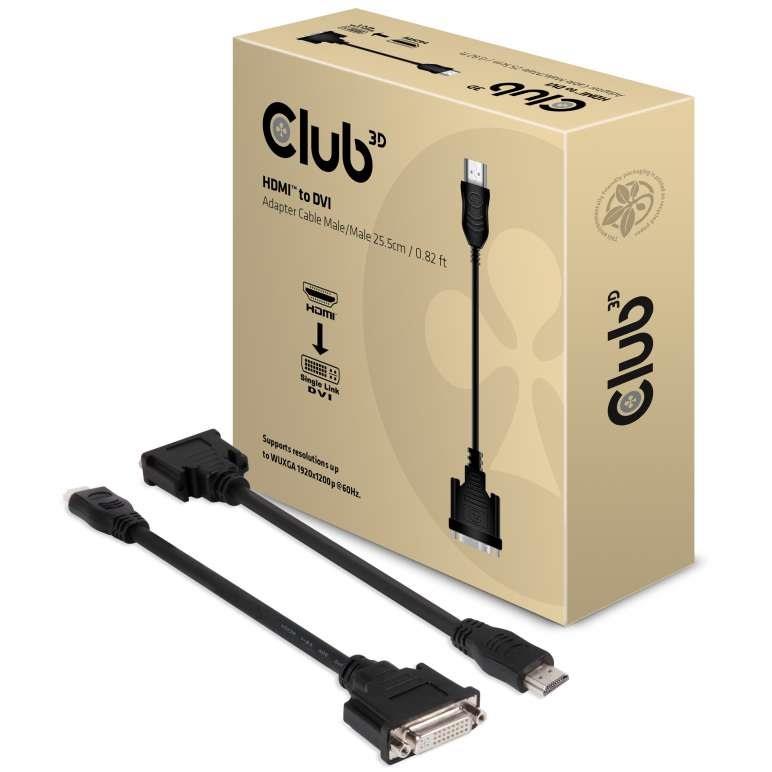 I/O ADAPTER HDMI TO DVI-D/CAC-HMDDFD CLUB3D