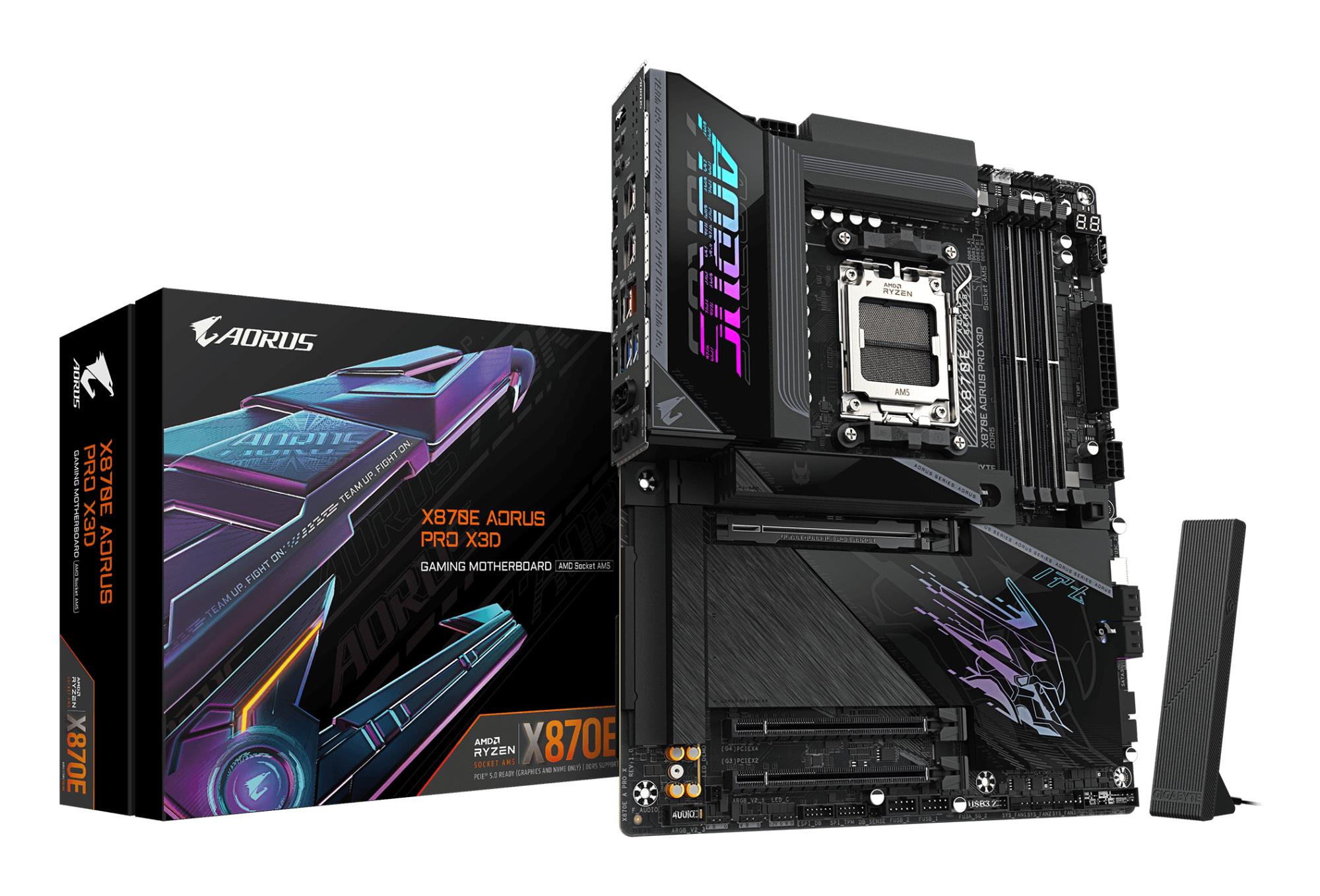 Mainboard, GIGABYTE, AMD X870E, Socket AM5