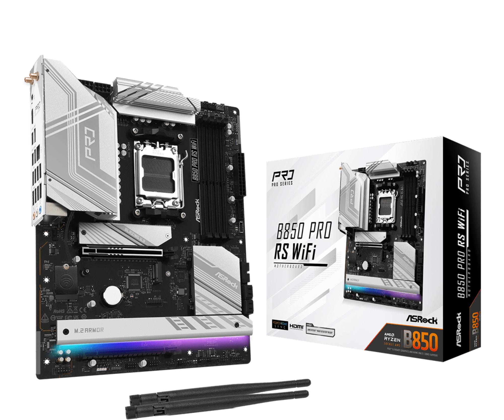 Mainboard, ASROCK, AMD B850, SAM5, ATX