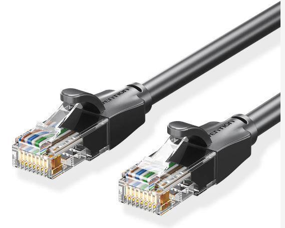 PATCH CABLE CAT.6 UTP/2M BLACK