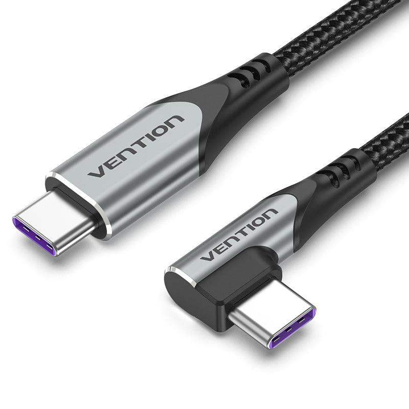 CABLE USB-C TO USB-C R.ANGLE/1M