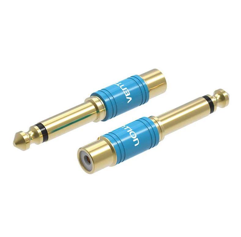 ADAPTER AUDIO 6.35MM TO RCA/VDD-C03