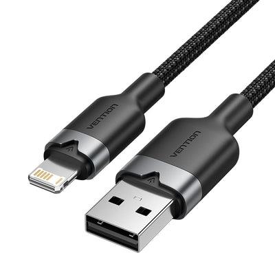 CABLE USB2.0 TO LIGHTNING/1M BLACK