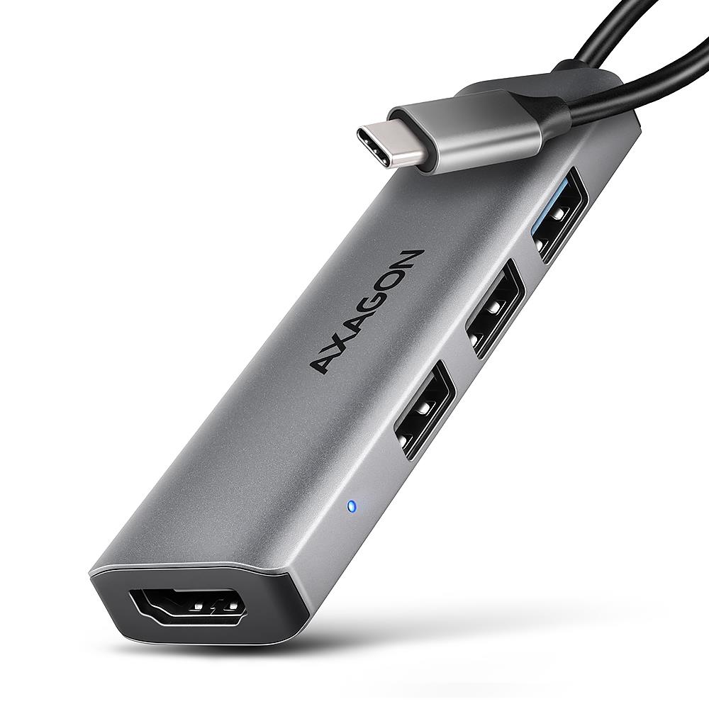 I/O HUB USB-C 4IN1/0.15M HMC-H3A