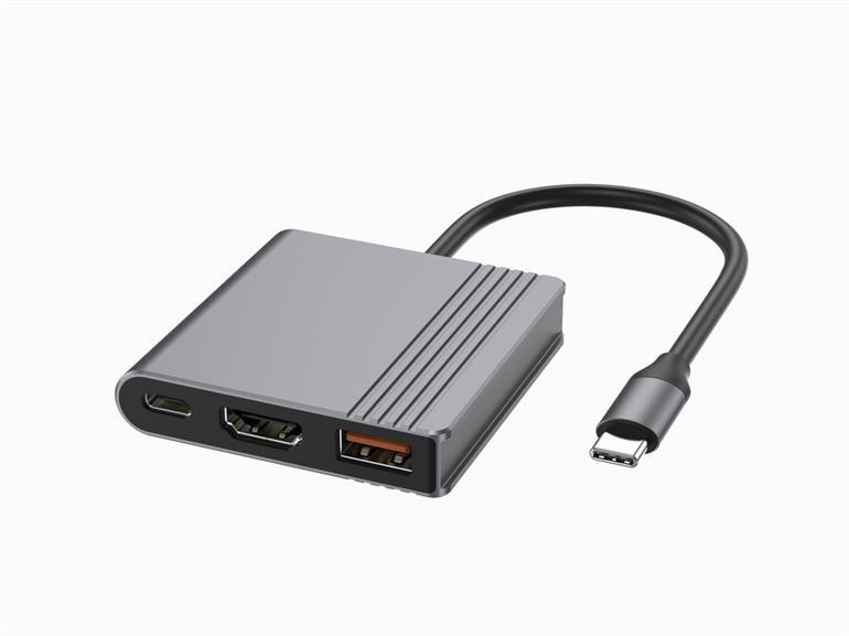 I/O ADAPTER USB-C TO HDMI/USB3/3IN1 A-CM-COMBO3-05