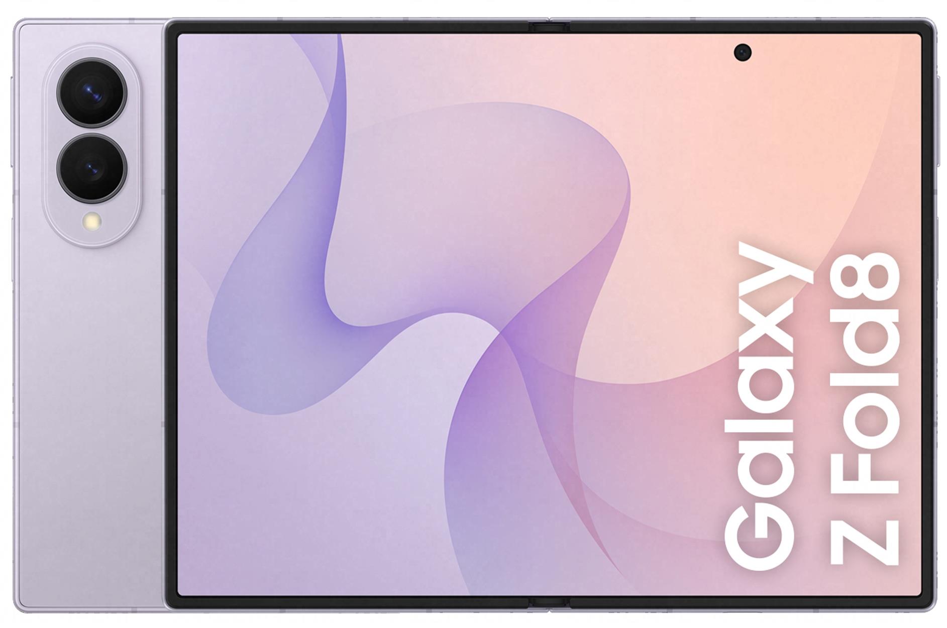 MOBILE PHONE GALAXY FOLD8/256G LAVENDER SM-F971B