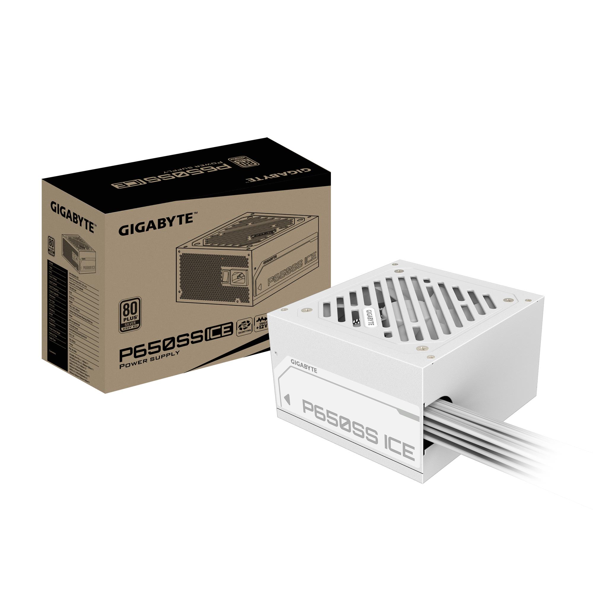 Power Supply, GIGABYTE, GP-P650SS ICE, 650