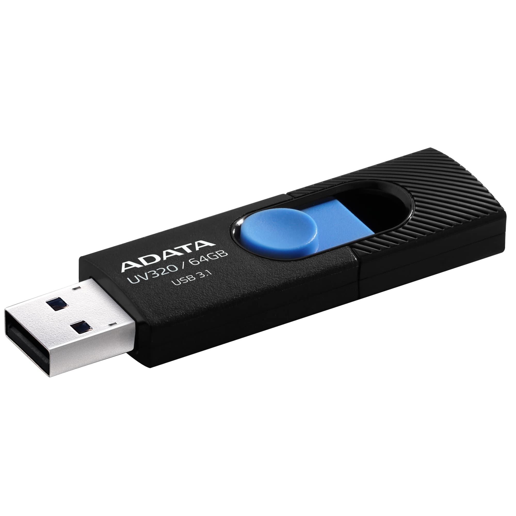 MEMORY DRIVE FLASH USB3.1 64GB/BLACK