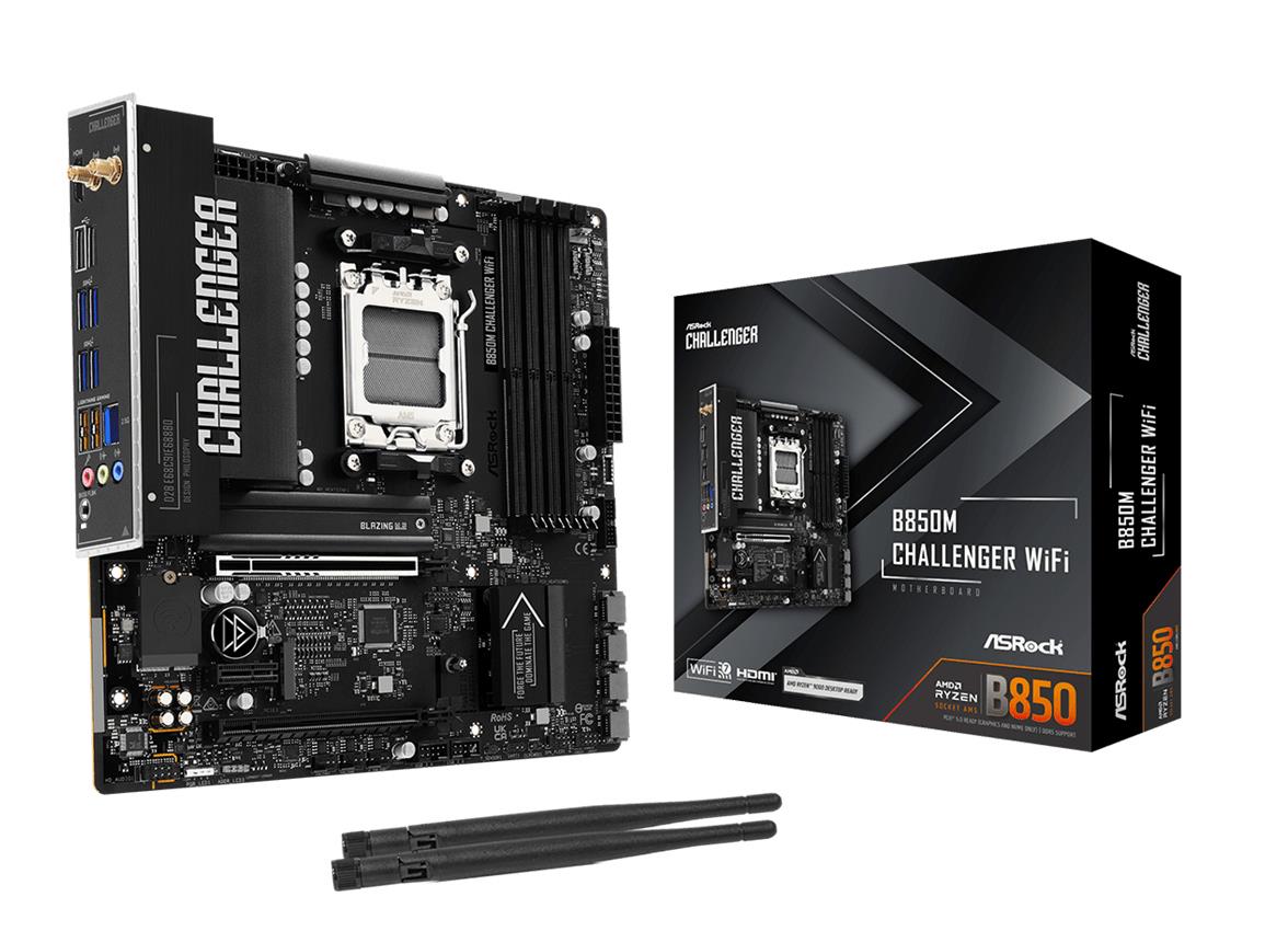 Mainboard, ASROCK, AMD B850, Socket AM5