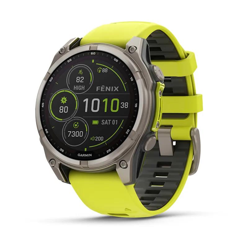 SMARTWATCH FENIX 8 SAPP. SOLAR/YELLOW 010-02906-21