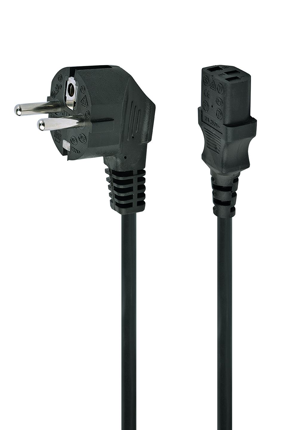 CABLE POWER EU 1M 6A/PC-186-1M GEMBIRD