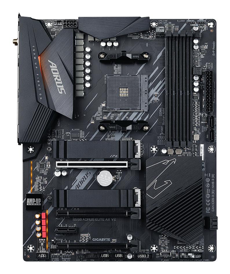 Mainboard, GIGABYTE, AMD B550, Socket AM4