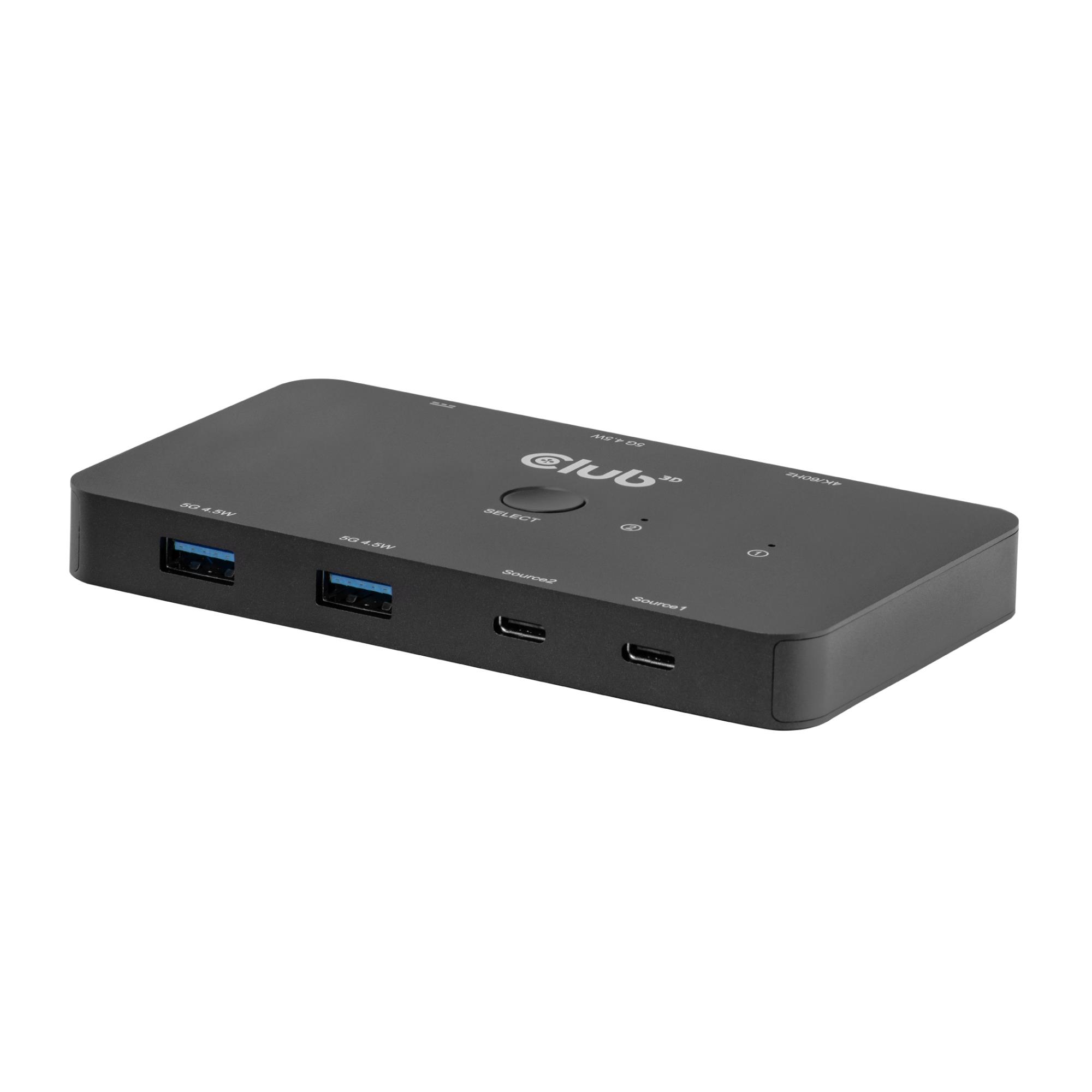VIDEO SWITCH KVM USB-C TO HDMI/DUAL