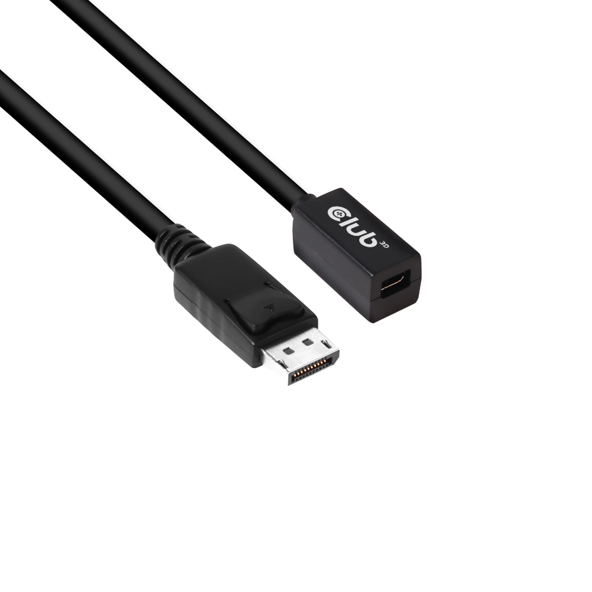CABLE MINI DP TO DP 1M/M/F