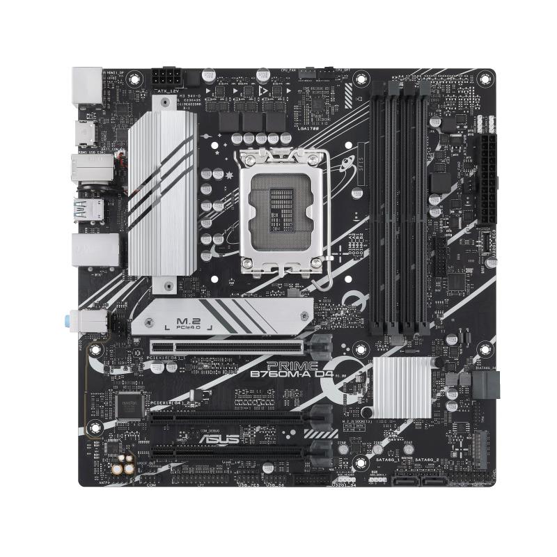 Mainboard, ASUS, Intel B760 Express, LGA1700