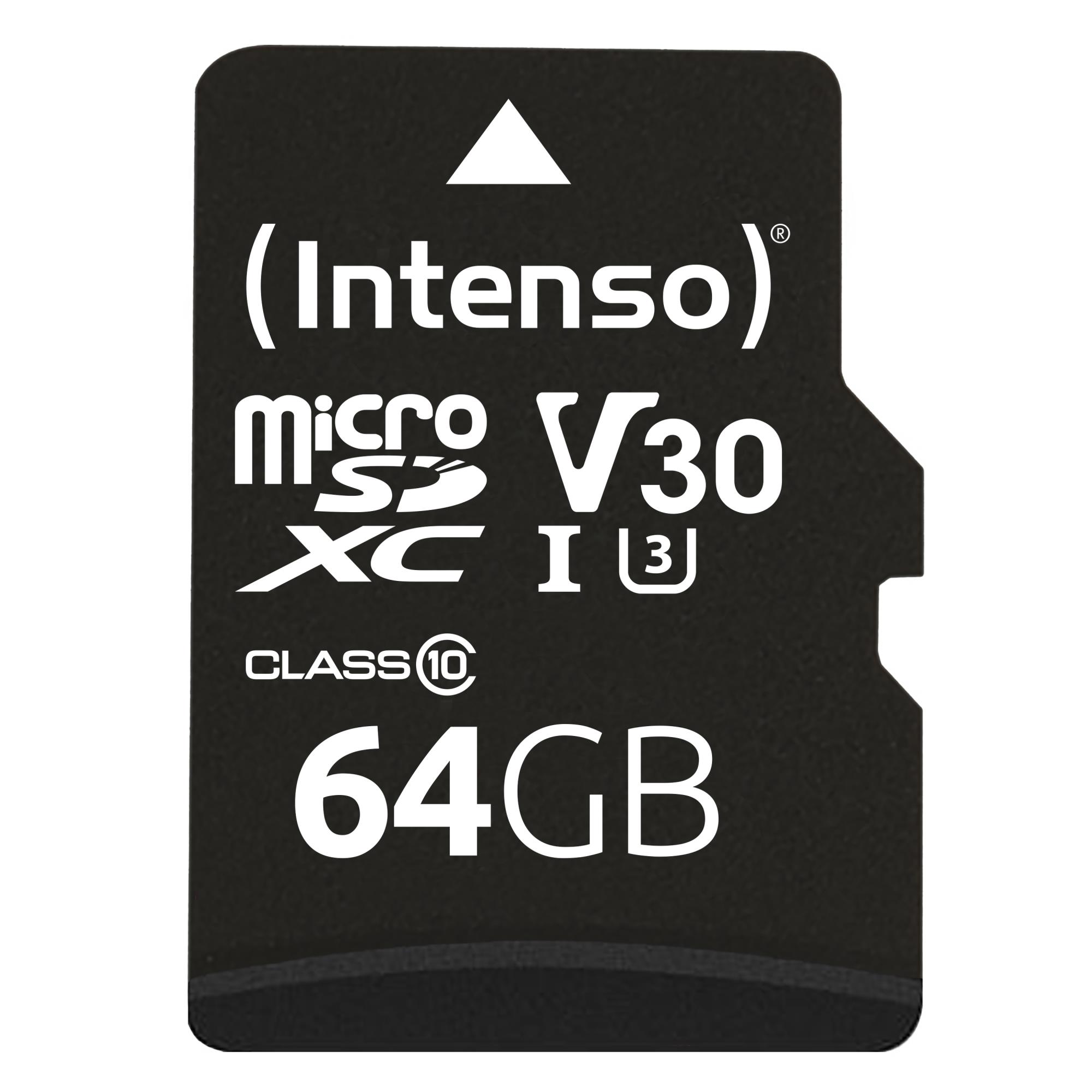 MEMORY MICRO SDXC 64GB C10/W/ADAPTER 3433490