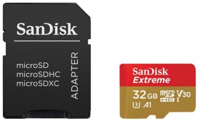 MEMORY MICRO SDHC 32GB UHS-I/W/A SDSQXAF-032G-GN6AT