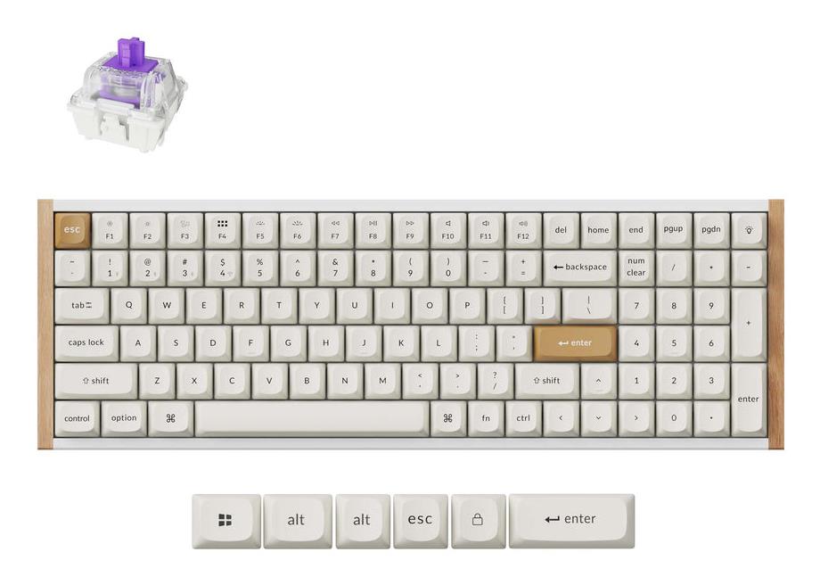 KEYBOARD WRL K4 HE SPECIAL ED/WHITE