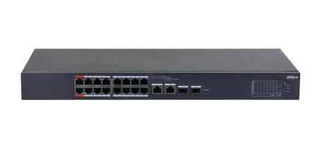 Switch, DAHUA, DH-CS4218-16ET-190, Type L2, PoE