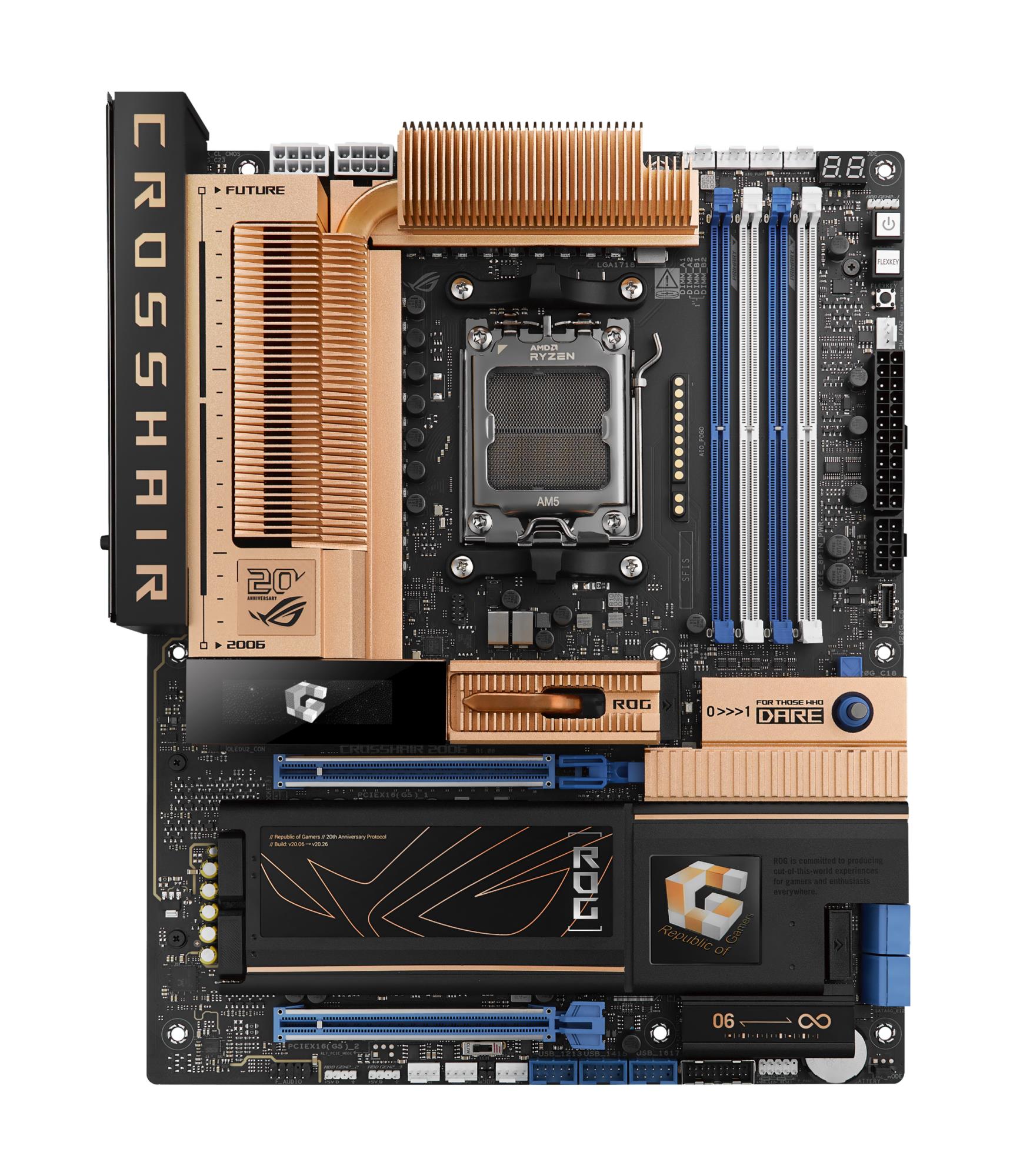 Mainboard, ASUS, AMD X870E, Socket AM5
