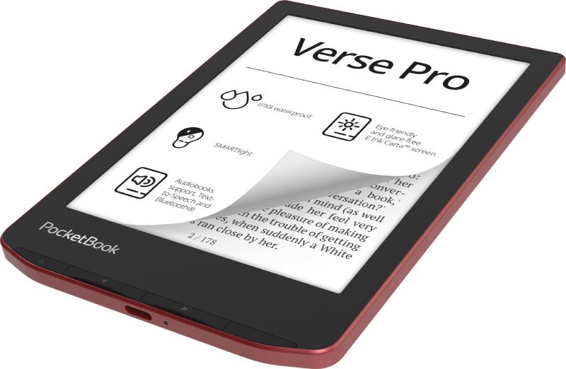E-Reader, POCKETBOOK, Verse Pro, 6, 1072x1448