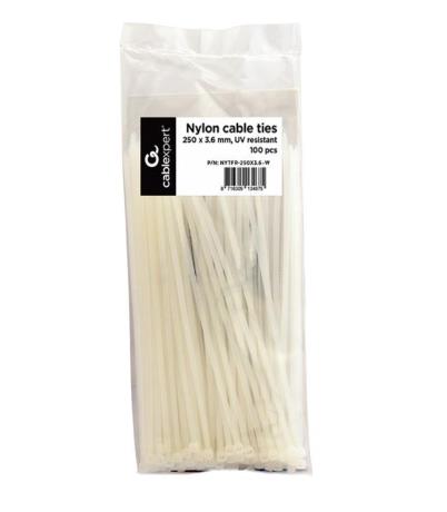 CABLE ACC TIES NYLON 100PCS/NYTFR-250X3.6-W
