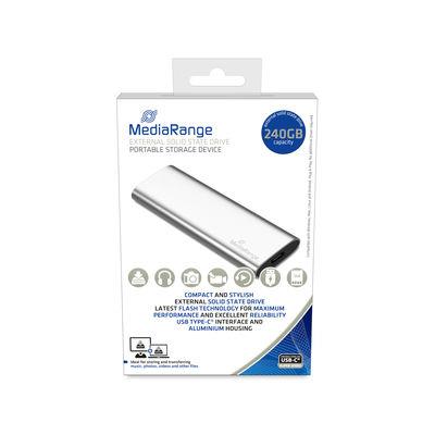 External SSD, MEDIARANGE, Read speed 450