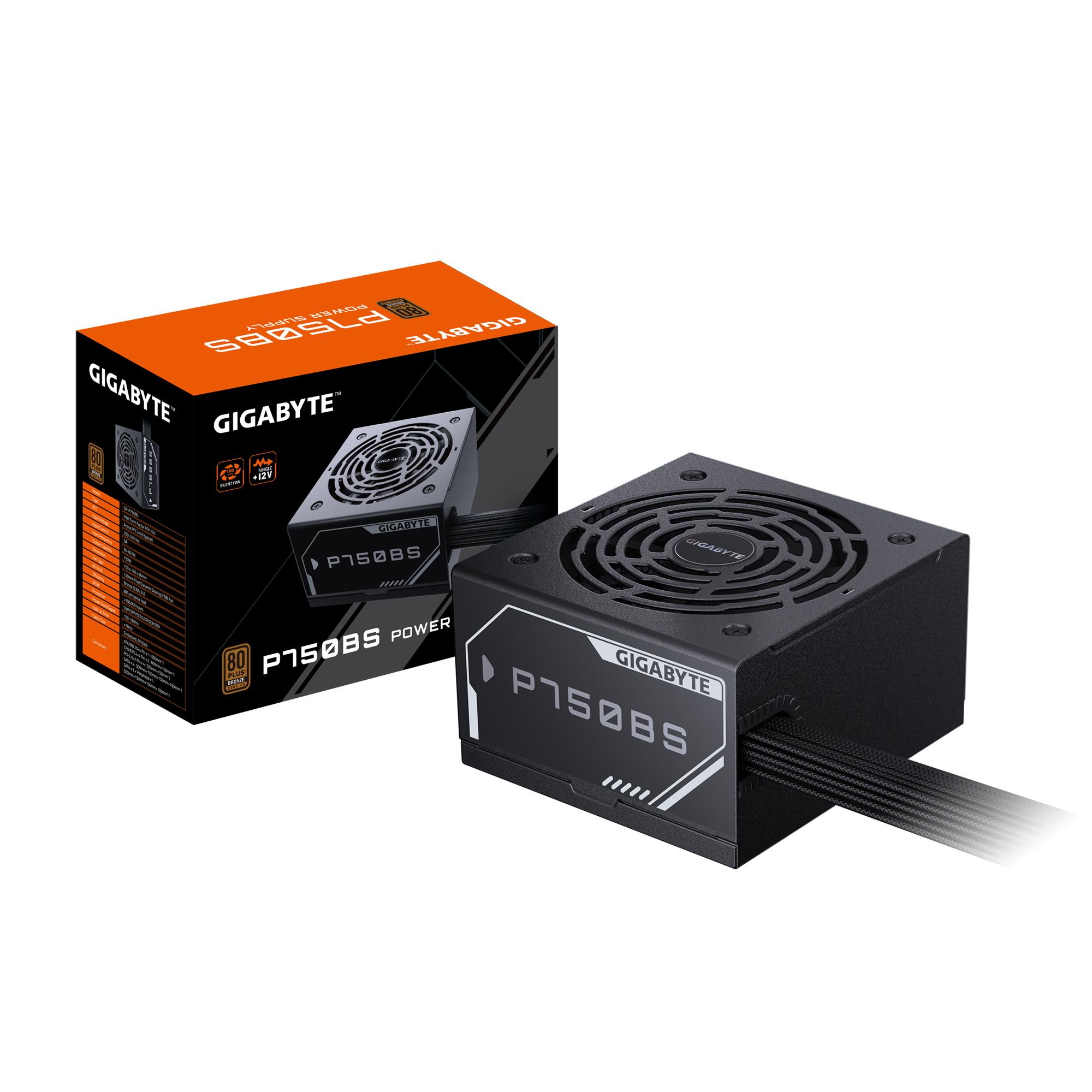 Power Supply, GIGABYTE, GP-P750BS, 750 Watts