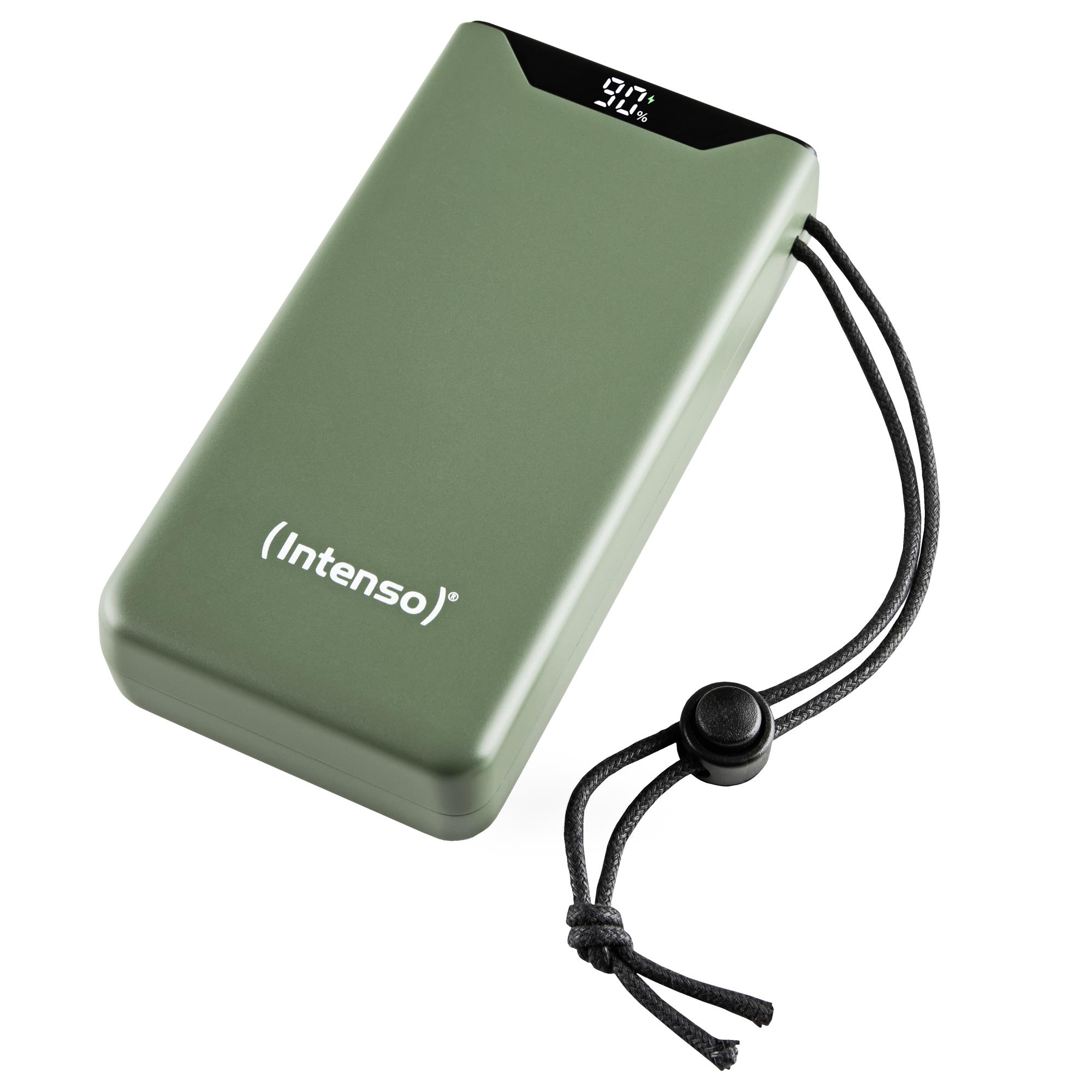 POWER BANK USB 20000MAH QC3.0/GREEN