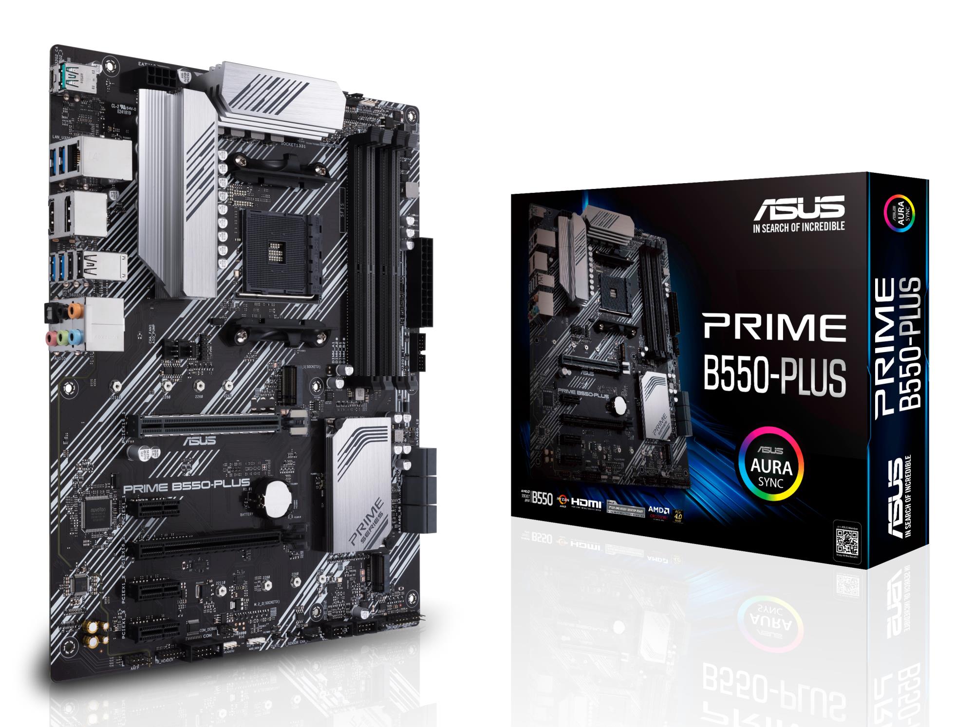 Mainboard, ASUS, AMD B550, SAM4, ATX