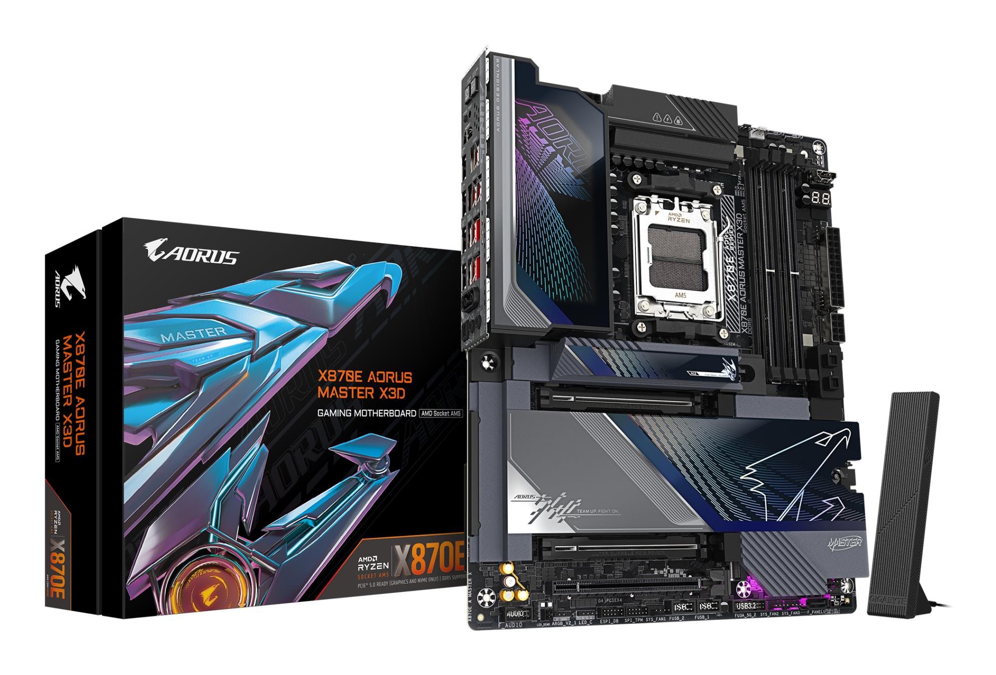 Mainboard, GIGABYTE, AMD X870E, Socket AM5